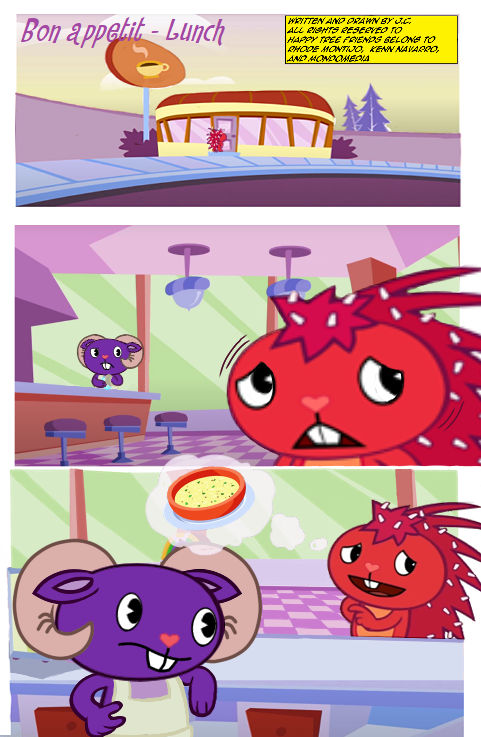 Happy Tree Friends - Bon Appetit - Lunch - pg 1 by J-C-91 on DeviantArt