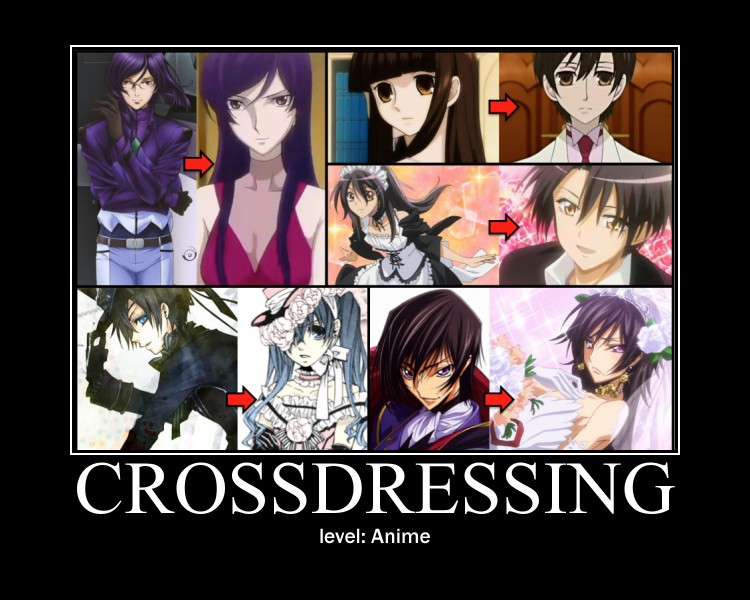 Anime crossdressing