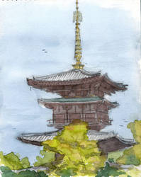 japanese pagoda