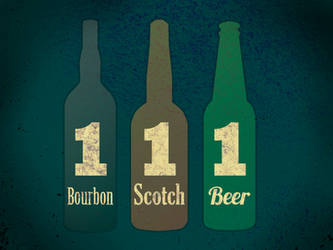 One bourbon, one scotch, one beer
