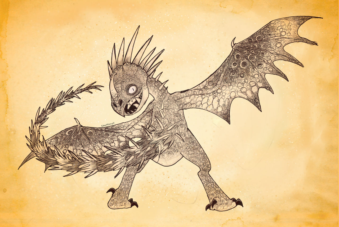 Deadly Nadder Dragon Art