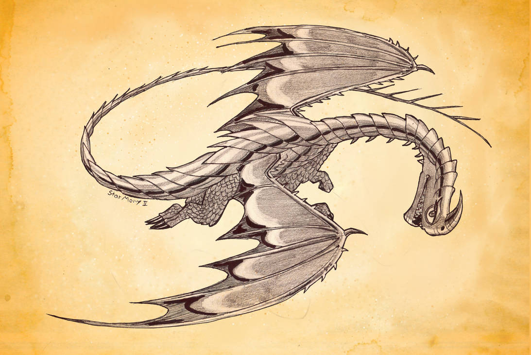 A Dragon for Week 17 -Razorwhip by MoxieMooo on DeviantArt