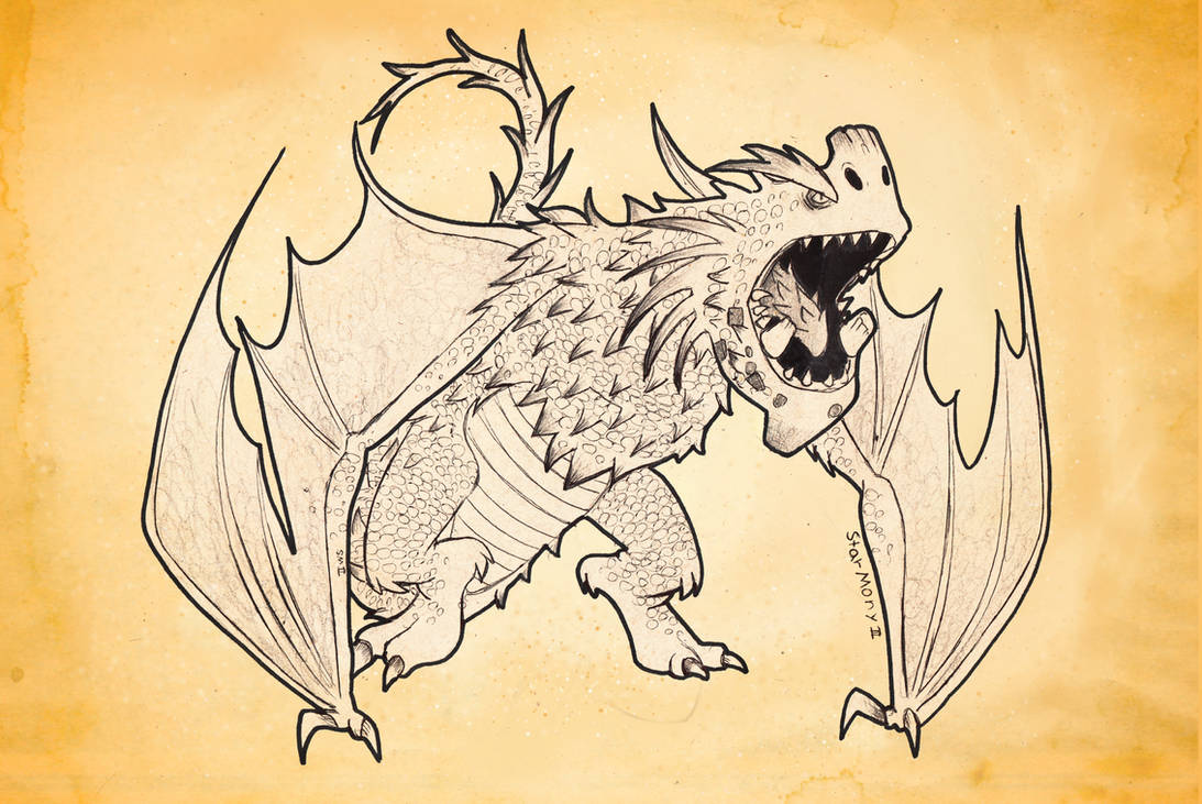 A Dragon for Week 35 - Snow Wraith by MoxieMooo on DeviantArt