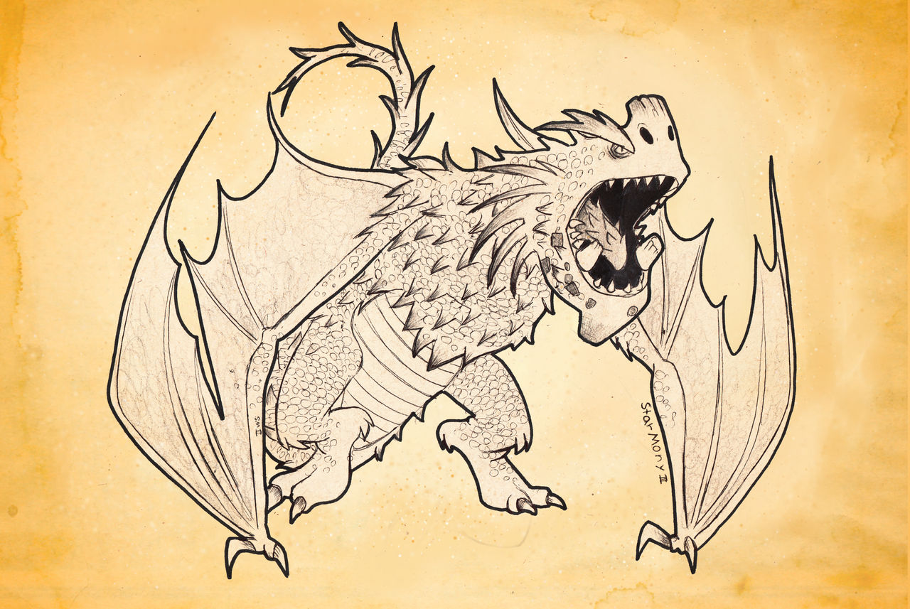 A Dragon for Week 35 - Snow Wraith by MoxieMooo on DeviantArt