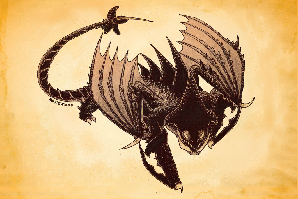 A Dragon for Week 48 - Deathgripper by MoxieMooo on DeviantArt