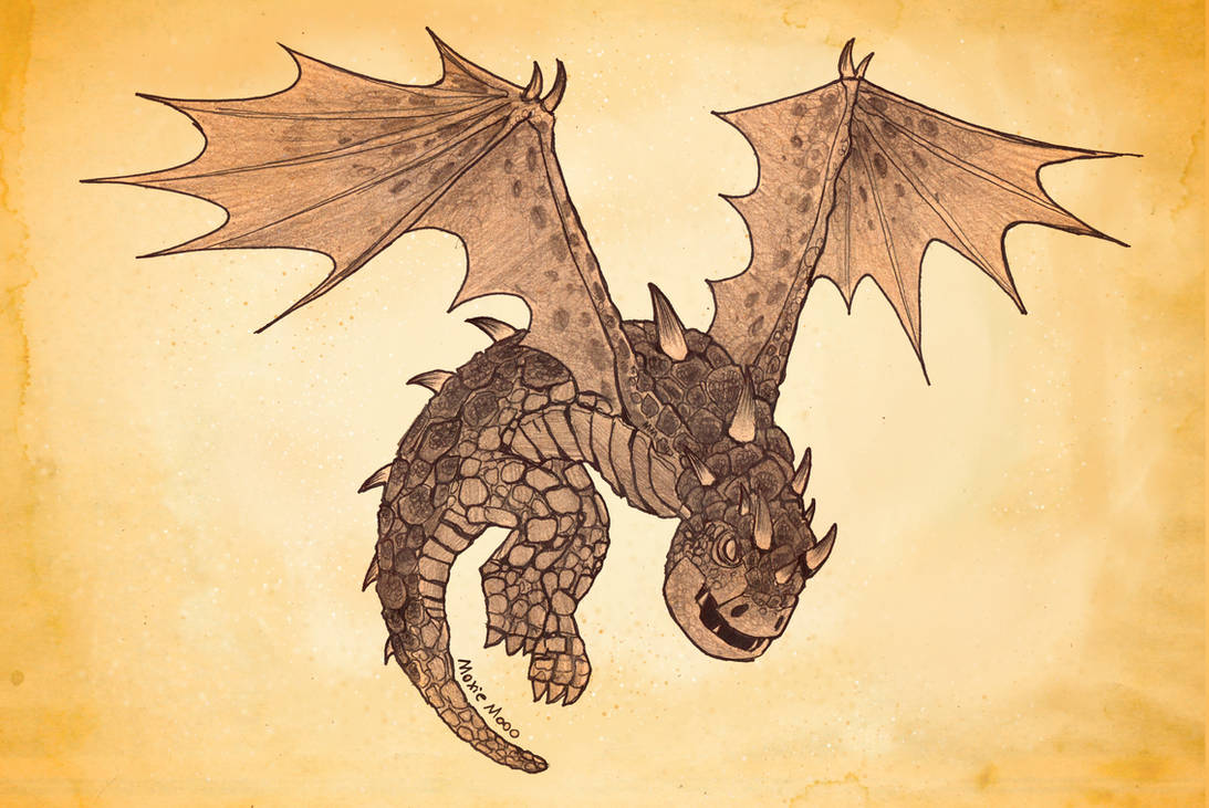 A Dragon for Week 76 - Sentinel by MoxieMooo on DeviantArt