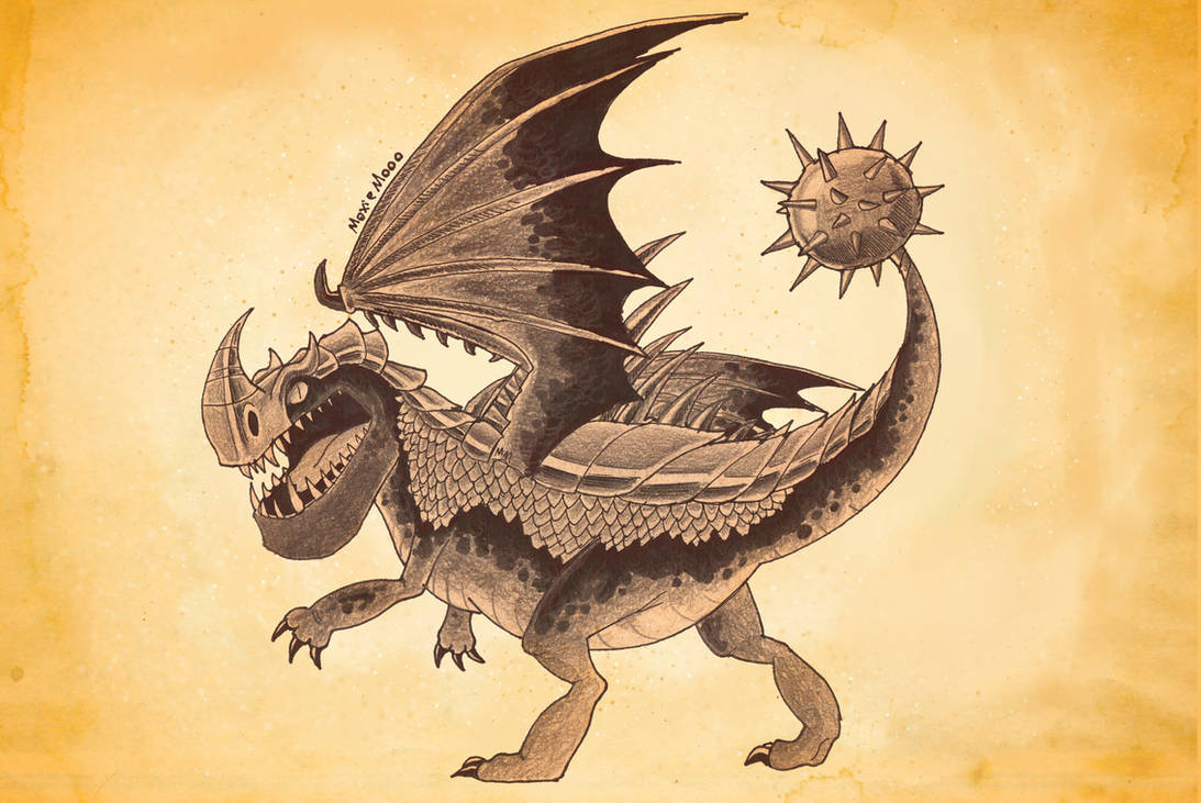 A Dragon for Week 103 - Ridgesnipper by MoxieMooo on DeviantArt