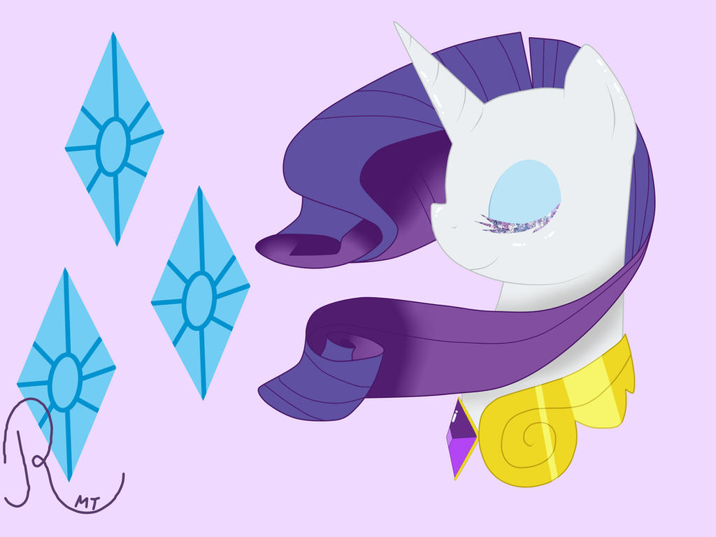 Hacker Rarity Mlp Rarity by RandomMLPThings on DeviantArt