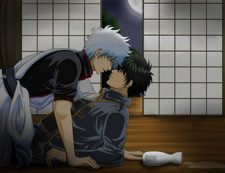 Gintama. Sakata Gintoki and Hijikata Toshiro