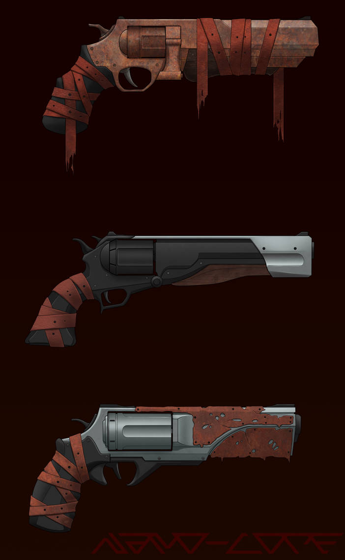 Infernal Revolver Hell Revolver Concepts Commission by Nano-Core on DeviantArt