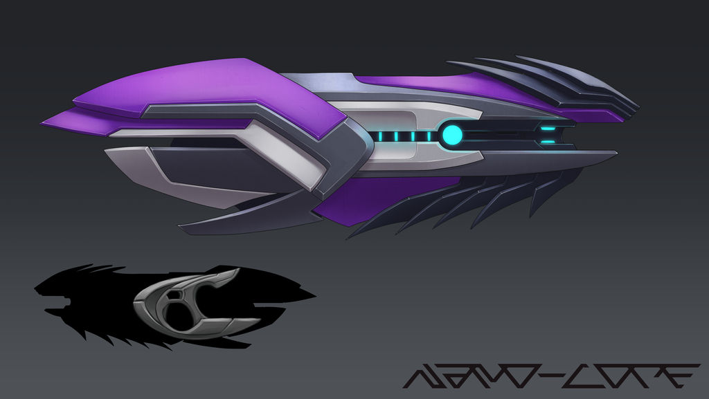 Sci Fi Alien Blaster Commission by Nano-Core on DeviantArt