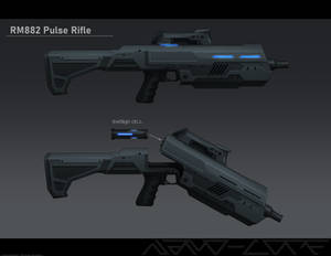 RM882 Pulse rifle Commission