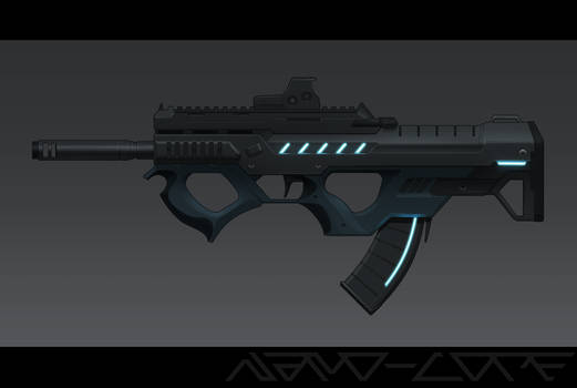 Sci Fi Assault Rifle Commission