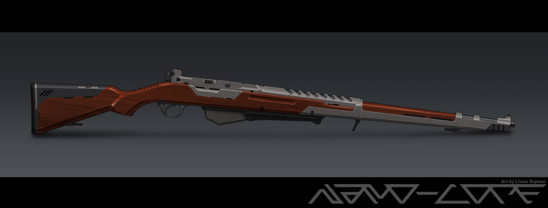 Sci Fi Pedersen Rifle by Nano-Core on DeviantArt