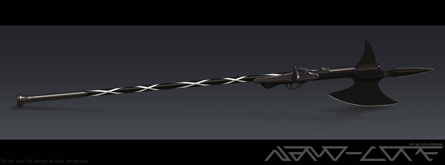 Halberd Rifle Springfield Rifle Halberd - Umbral Conversion by Nano-Core on DeviantArt