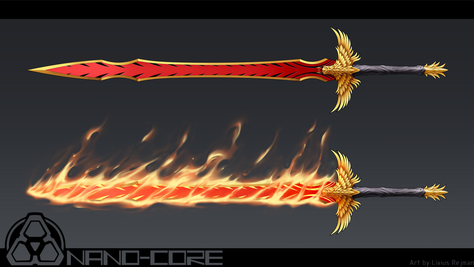 Phoenixfire Greatsword by Nano-Core on DeviantArt
