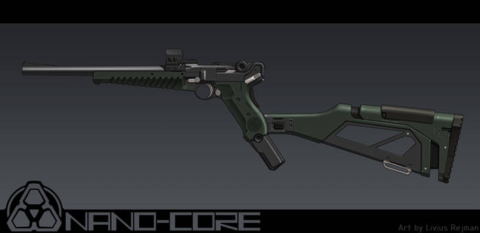 Modernized Luger Carbine