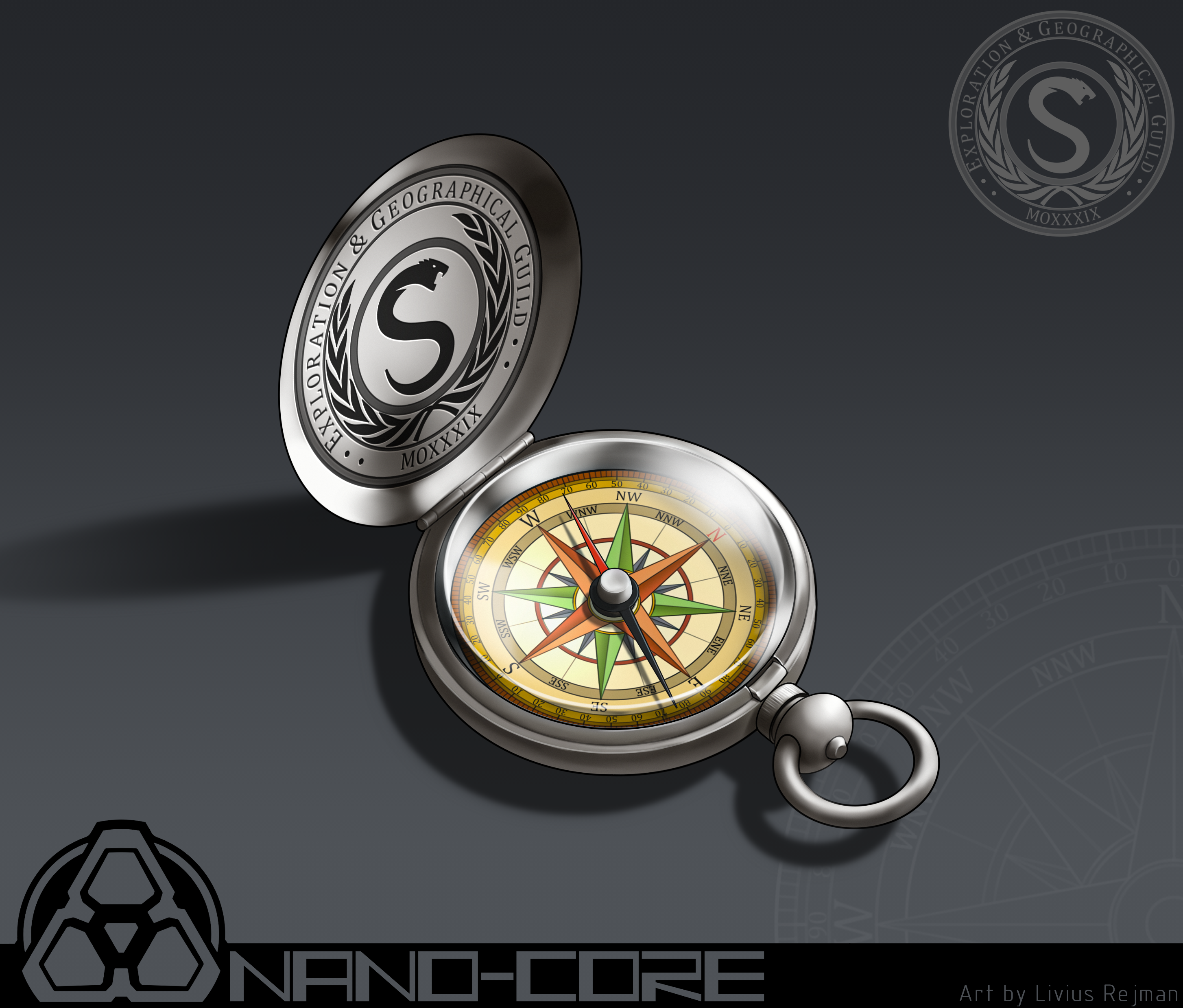 Concept Compass Design Compass Design by Nano-Core on DeviantArt