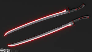 Sci Fi Energy Katana Render (1/3)