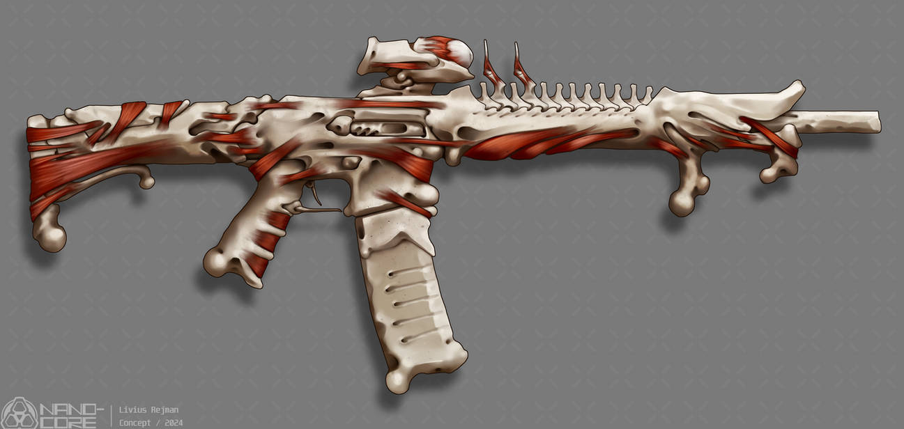 Bone Ar Rivals Bone AR-15 by Nano-Core on DeviantArt