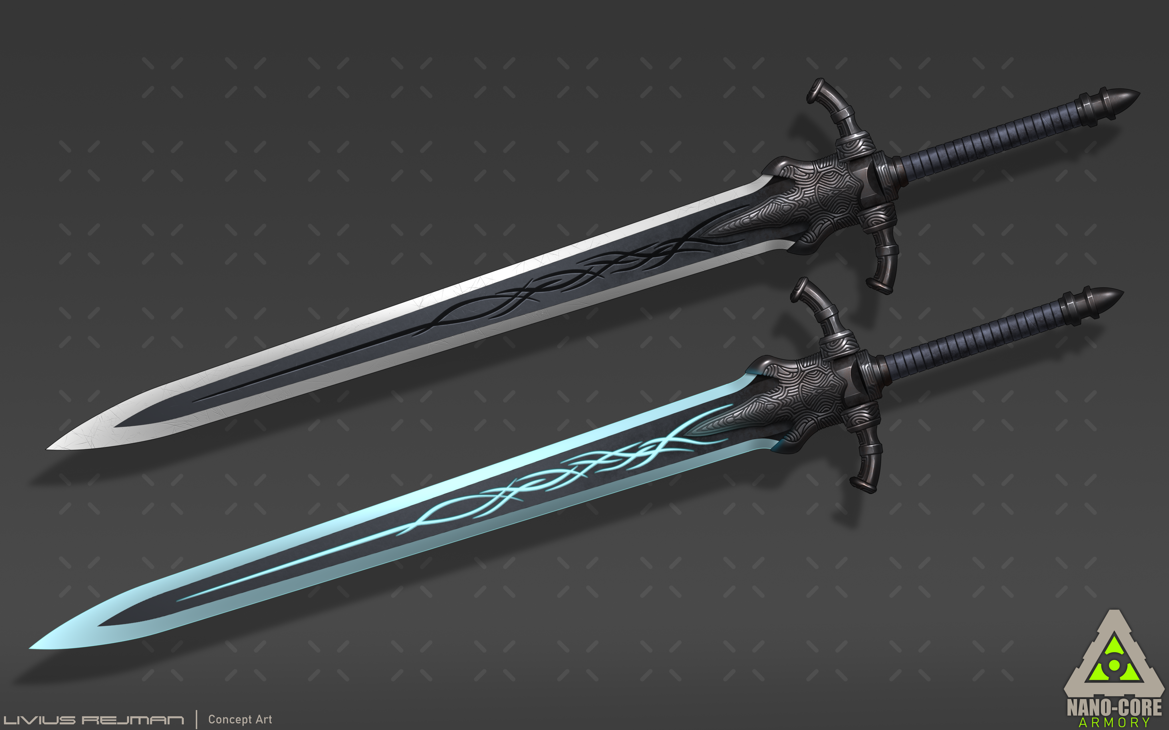 Greatsword Rangers Deviantart Wolf Knight Greatsword by Nano-Core on DeviantArt