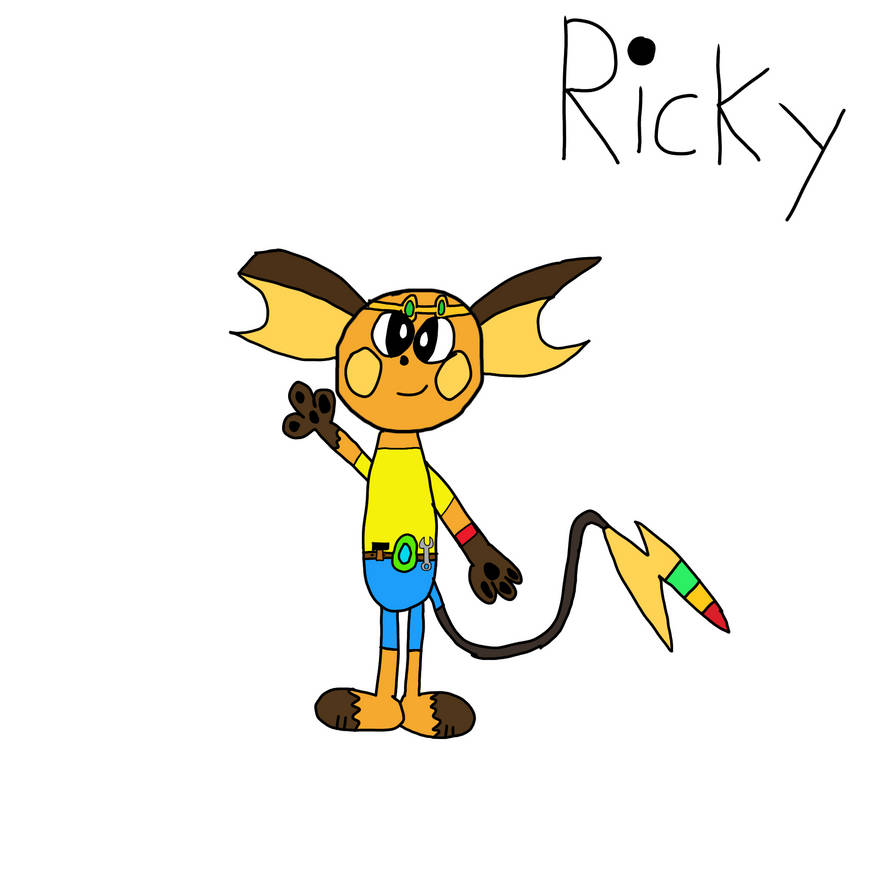 Ricky Rtc Chibi Ricky the Raichu by ilovegodmore123 on DeviantArt
