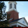 Steeple in the fall