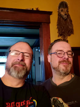 Old Photos - Visiting and Old Friend