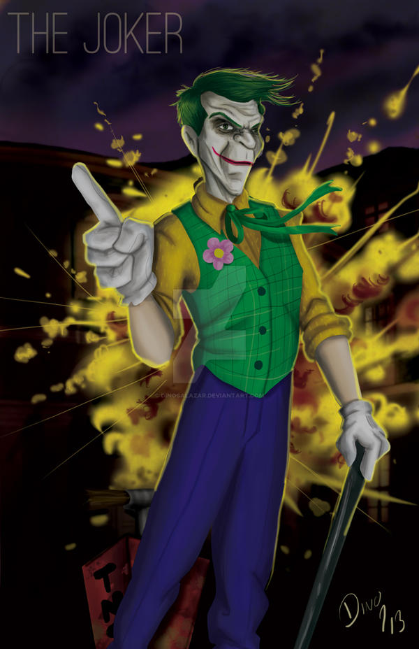 The Joker By Dinosalazar On Deviantart The Joker By Dinosalazar On Deviantart