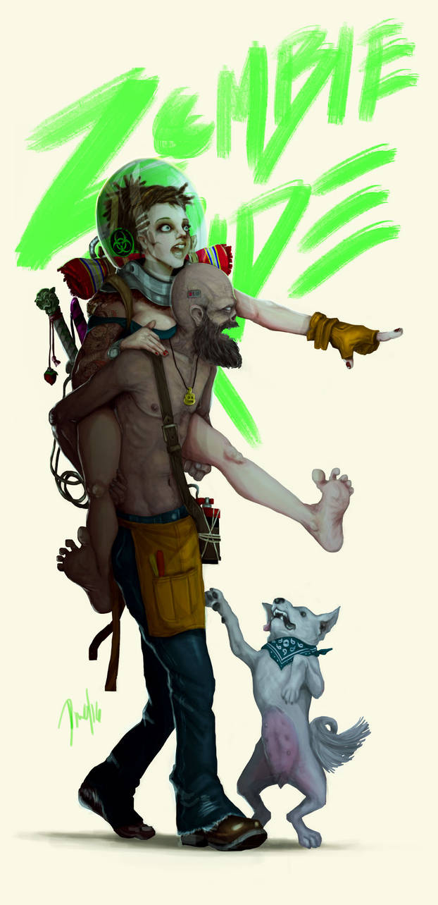 Zombie-ride by Dinosalazar on DeviantArt