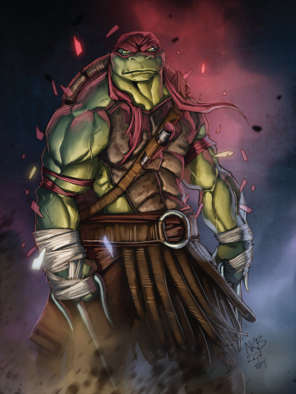 Raphael is cool, but rude by kevinbriones on DeviantArt