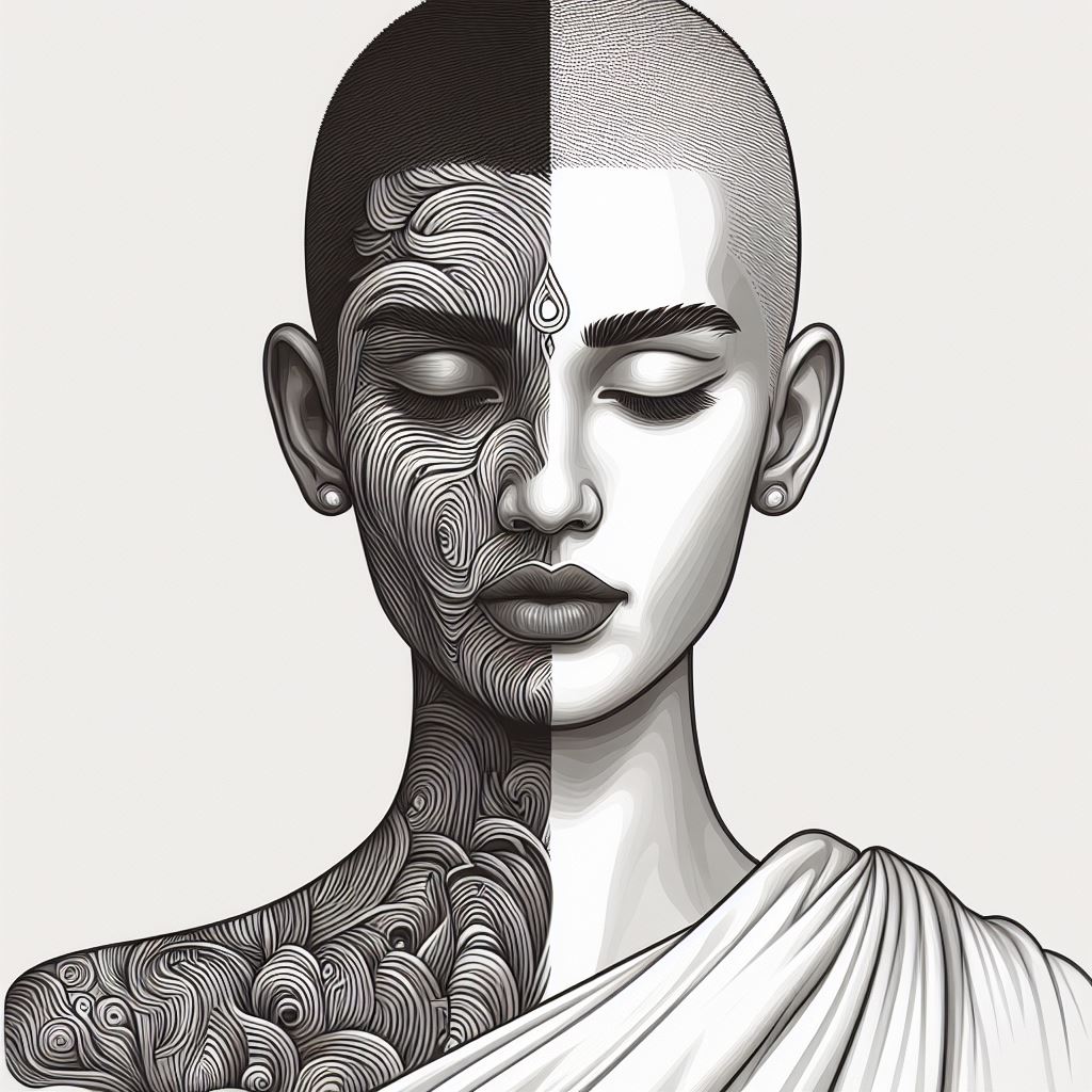 buzz cut head Goddess by sunmoonseaker on DeviantArt