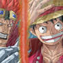 Luffy, Law And Kidd - one piece (cap 974)