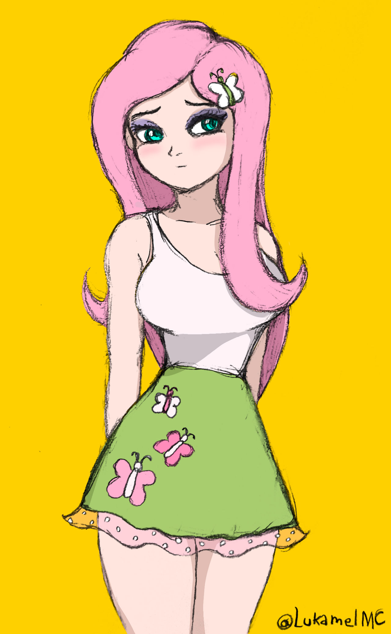 Fluttershy by LukamelMC on DeviantArt
