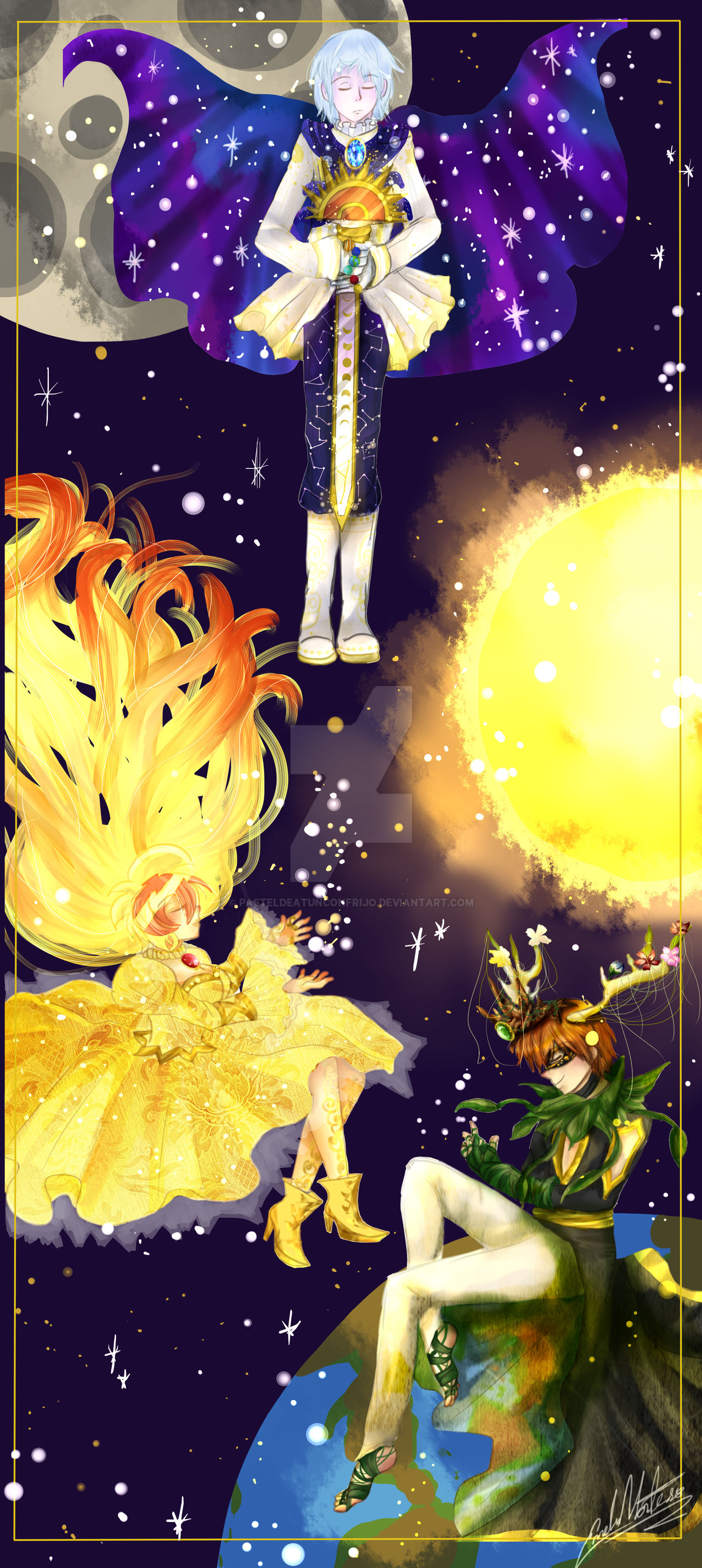 Sol Luna Y Tierra by PasteldeAtunConFrijo on DeviantArt