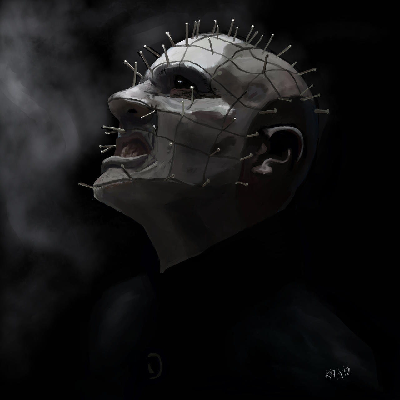 Pinhead - Hellraiser by K37art on DeviantArt