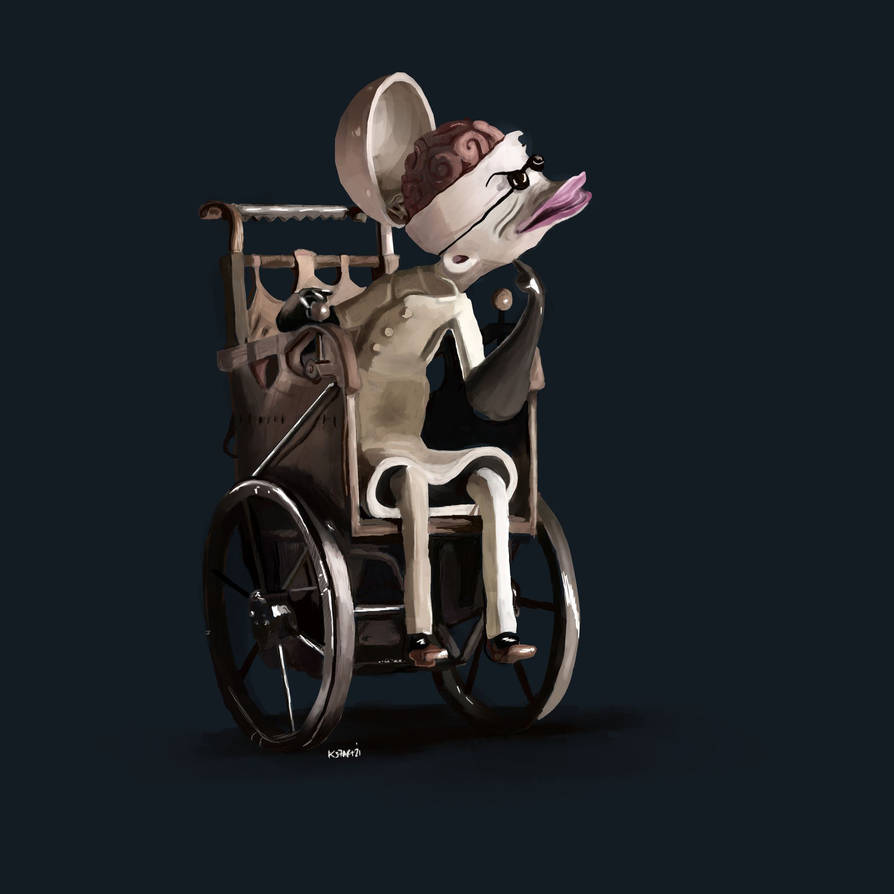 Dr.Finkelstein (The Nightmare Before Christmas) by K37art on DeviantArt