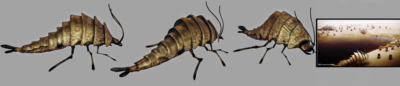 Primitive Bug Prehistoric bug by justingg on DeviantArt