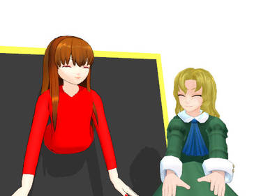 [MMD Ib] With a friend