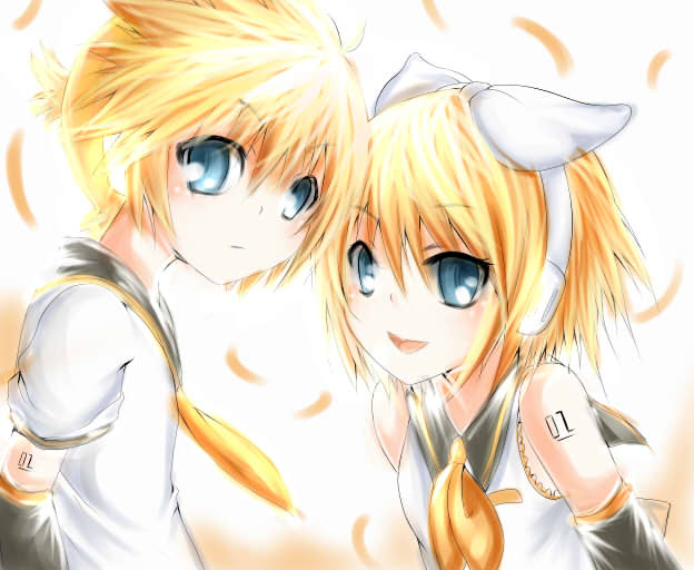 Colouring:Kagamine Twins