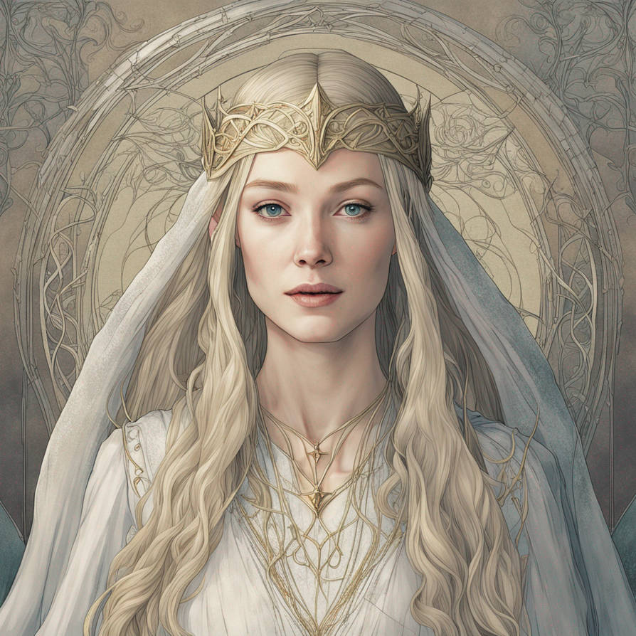 Galadriel G Rune Galadriel by Tirnia on DeviantArt