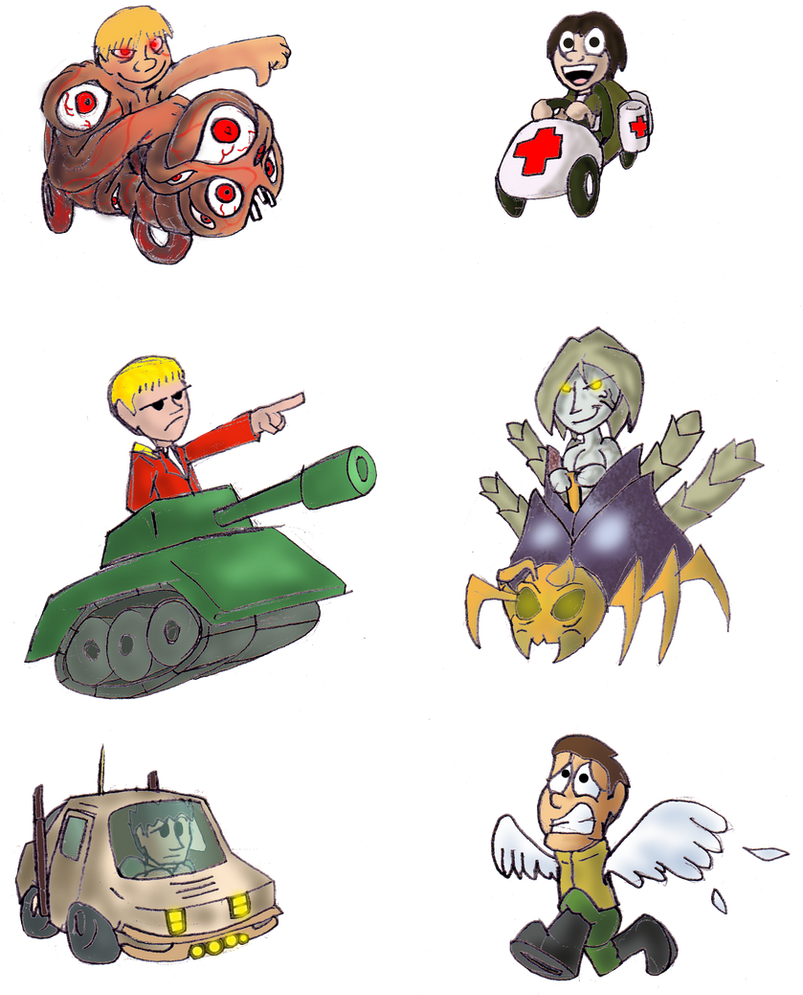 Evil Racer Resident Evil Racing - Set 1 by warahi on DeviantArt