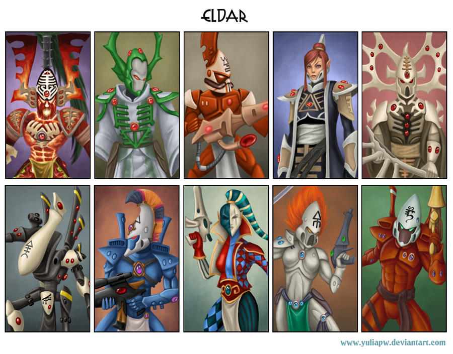 Race Eldar by YuliaPW