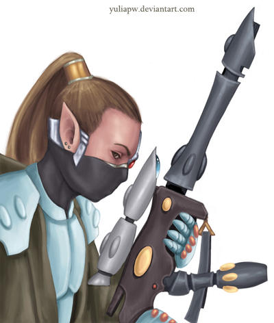 Eldar Ranger by YuliaPW