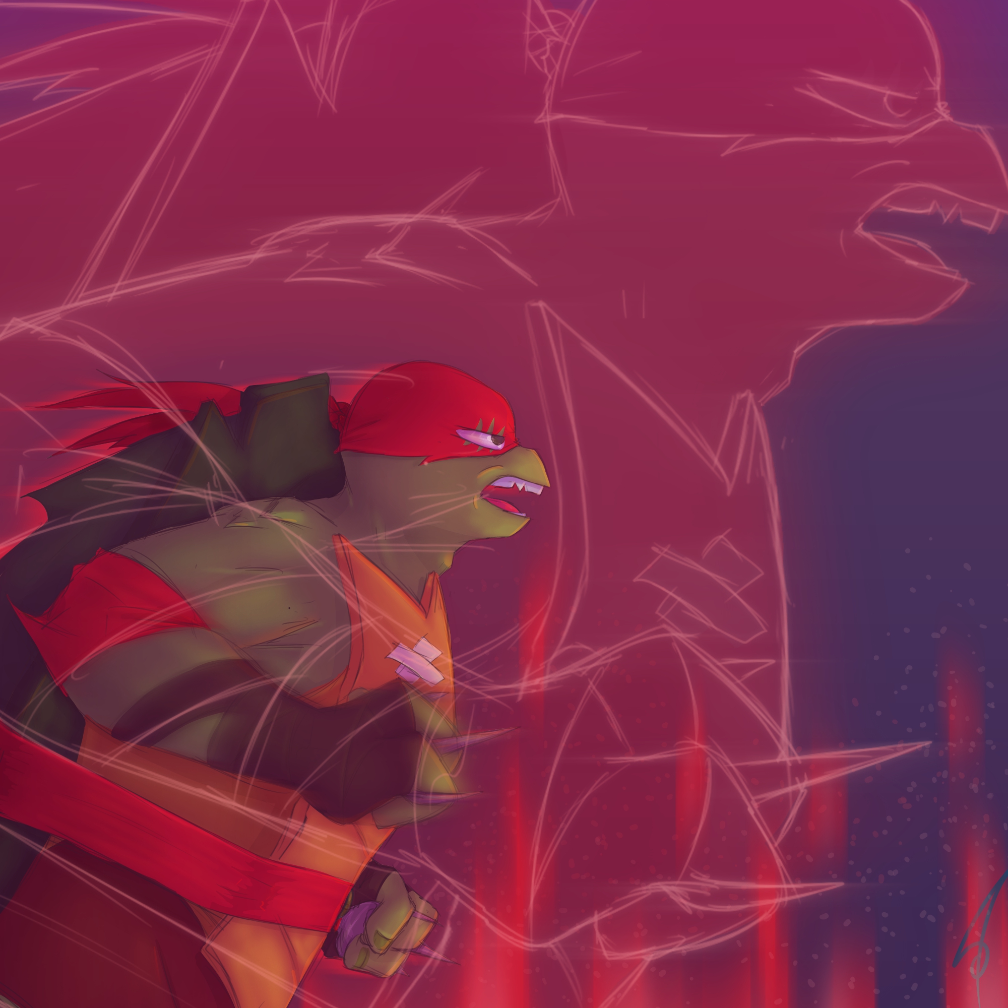 Rottmnt Raph by Miladynoo on DeviantArt