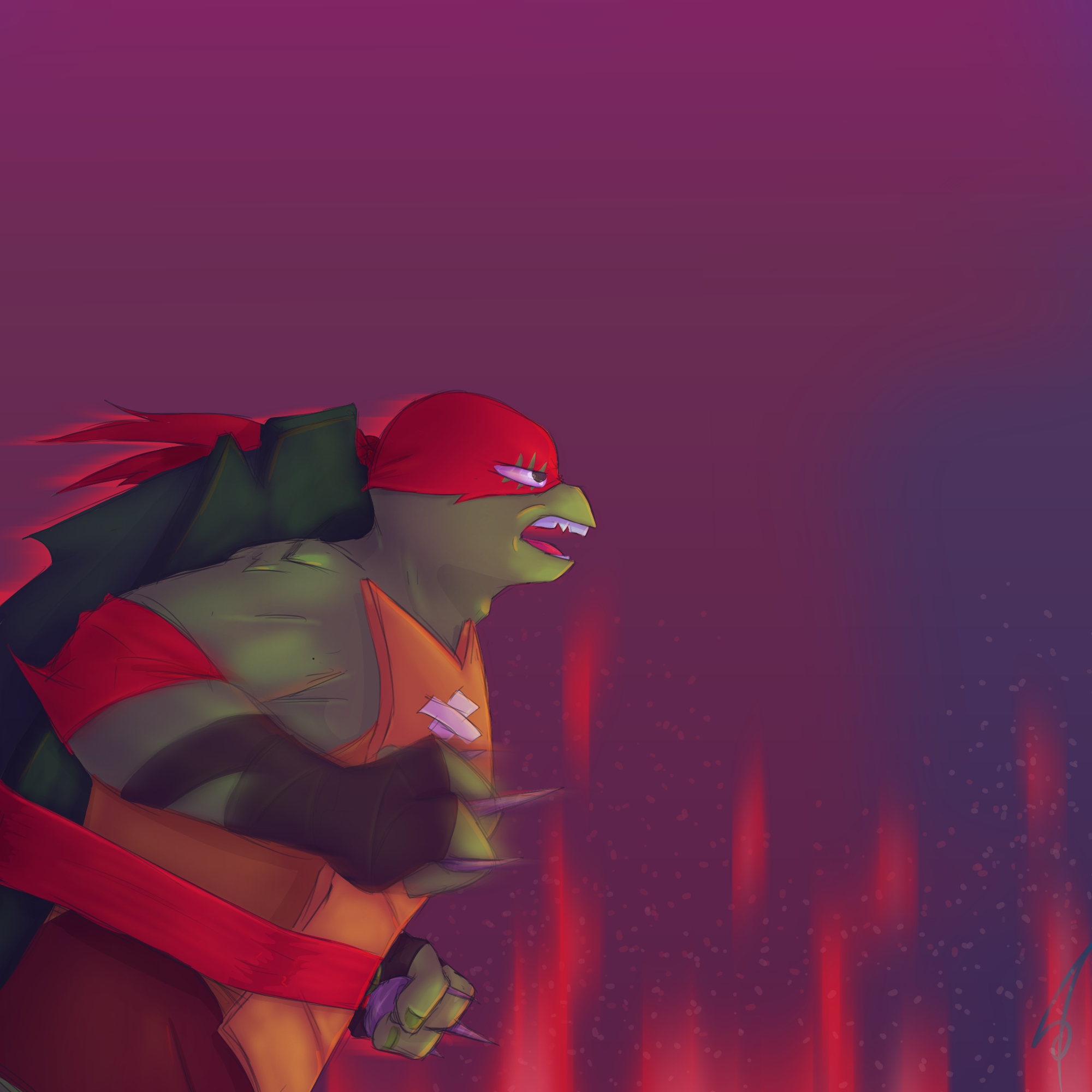 Rottmnt Raph (no Background) by Miladynoo on DeviantArt