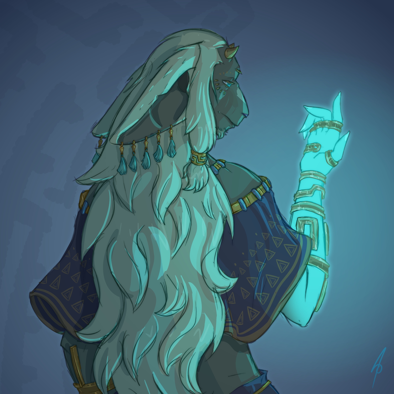 Rauru (the legend of zelda totk) by Miladynoo on DeviantArt