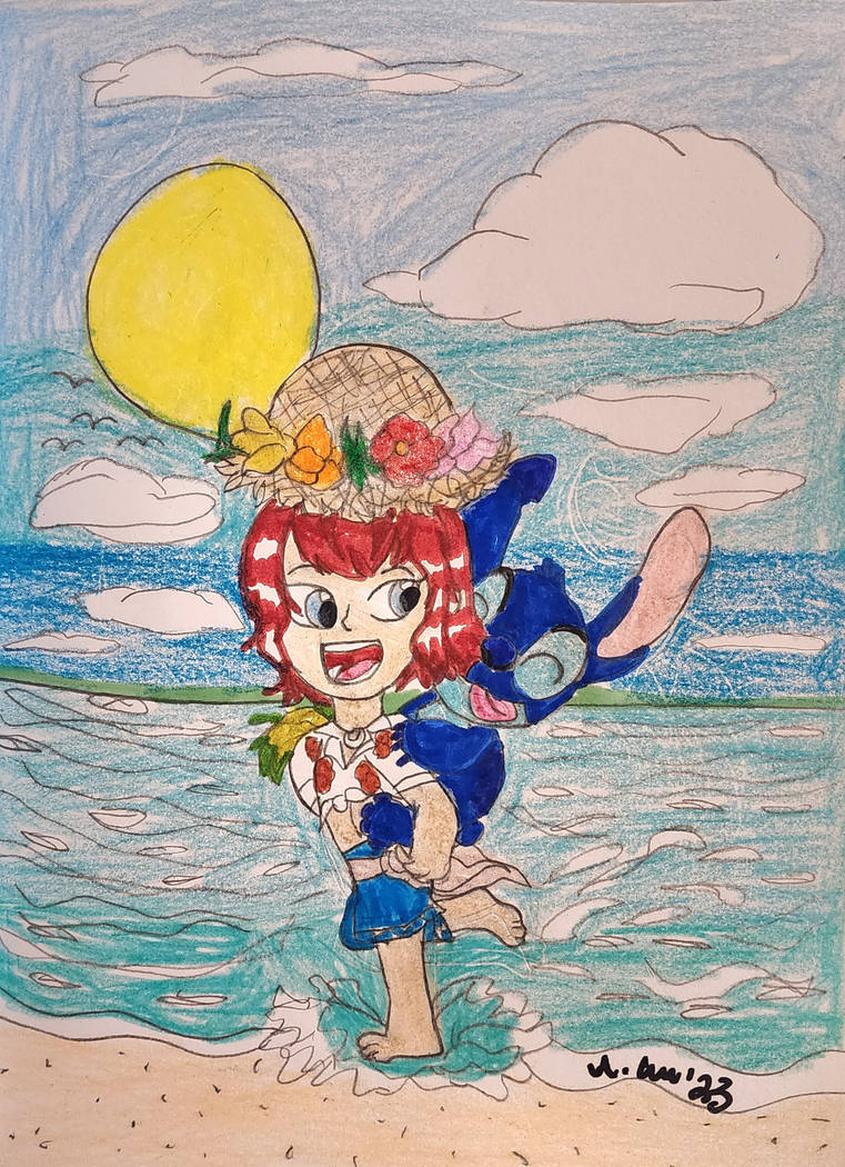 Stitch Riddles Summer Wear Riddle with Stitch! by BgLadybug1999 on DeviantArt