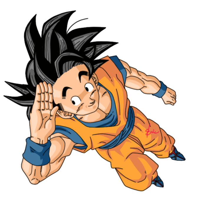 Dragon Ball GT =Son Goku= by Krizart-DA on DeviantArt