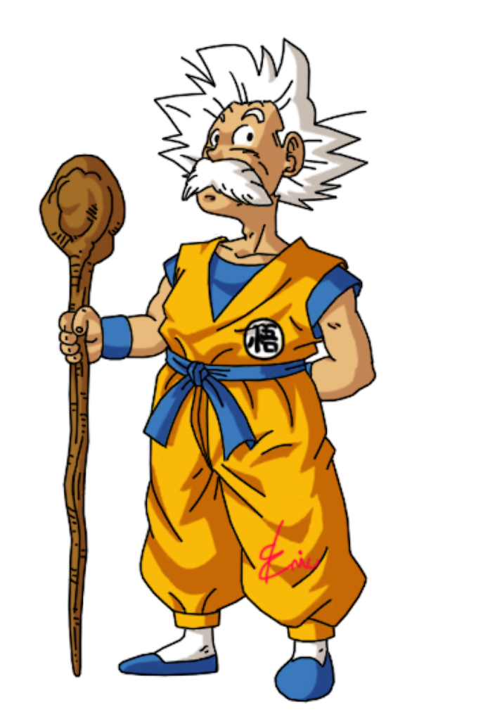 Goki Oldtimer Old Goku by ODoutor on DeviantArt